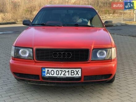 Ауди 100 1992 в Мукачеве на Automoto.ua Красный Ауди 100, объемом двигателя 2 л и пробегом 300 тыс. км за 2800 $, фото 1 на Automoto.ua