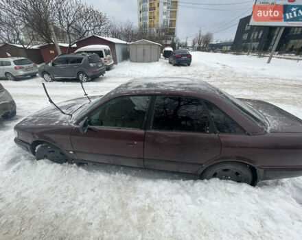 Червоний Ауді 100, об'ємом двигуна 2.31 л та пробігом 328 тис. км за 900 $, фото 1 на Automoto.ua