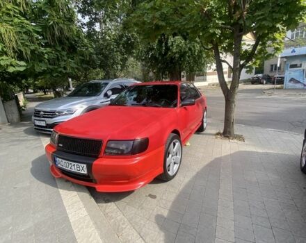 Червоний Ауді 100, об'ємом двигуна 2 л та пробігом 156 тис. км за 2598 $, фото 1 на Automoto.ua