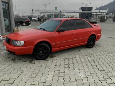 Красный Ауди 100, объемом двигателя 2 л и пробегом 13 тыс. км за 2500 $, фото 1 на Automoto.ua