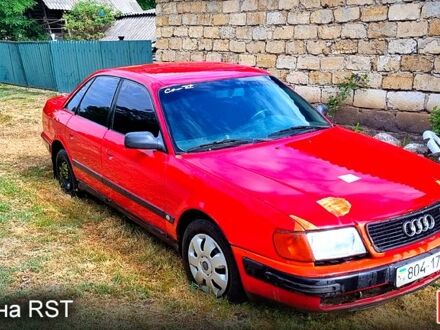 Красный Ауди 100, объемом двигателя 2 л и пробегом 0 тыс. км за 800 $, фото 1 на Automoto.ua