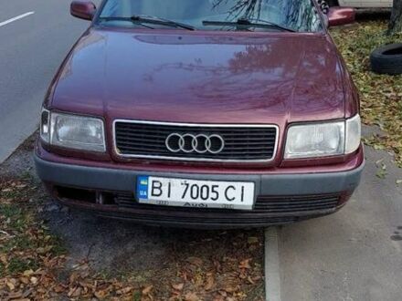 Красный Ауди 100, объемом двигателя 2.3 л и пробегом 432 тыс. км за 1711 $, фото 1 на Automoto.ua