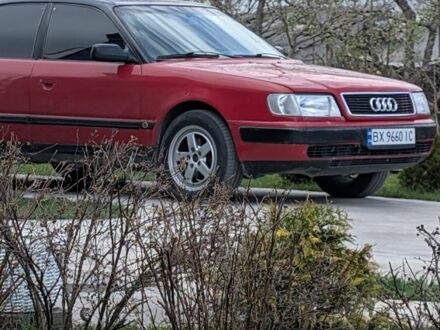 Ауди 100 1992 в Каменце-Подольском на Automoto.ua Красный Ауди 100, объемом двигателя 2.3 л и пробегом 500000 тыс. км за 2000 $, фото 1 на Automoto.ua