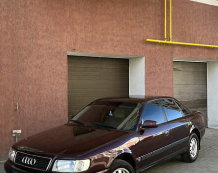 Красный Ауди 100, объемом двигателя 2.77 л и пробегом 200 тыс. км за 2999 $, фото 1 на Automoto.ua