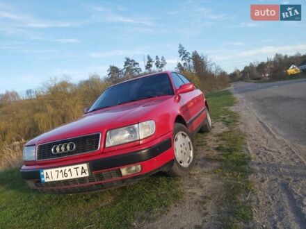 Ауди 100 1993 в Киеве на Automoto.ua Красный Ауди 100, объемом двигателя 2.8 л и пробегом 300 тыс. км за 2650 $, фото 1 на Automoto.ua