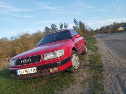 Красный Ауди 100, объемом двигателя 2.8 л и пробегом 3 тыс. км за 1000 $, фото 1 на Automoto.ua