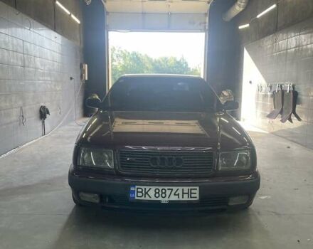 Красный Ауди 100, объемом двигателя 2.6 л и пробегом 350 тыс. км за 2300 $, фото 1 на Automoto.ua