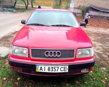 Красный Ауди 100, объемом двигателя 2 л и пробегом 0 тыс. км за 1600 $, фото 1 на Automoto.ua