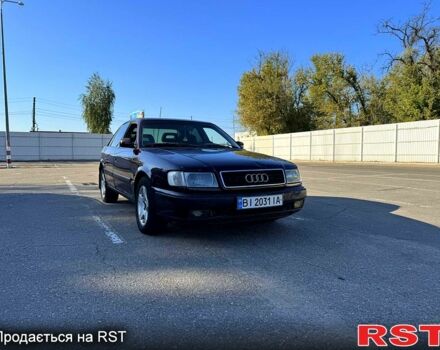 Красный Ауди 100, объемом двигателя 2.6 л и пробегом 270 тыс. км за 2750 $, фото 1 на Automoto.ua