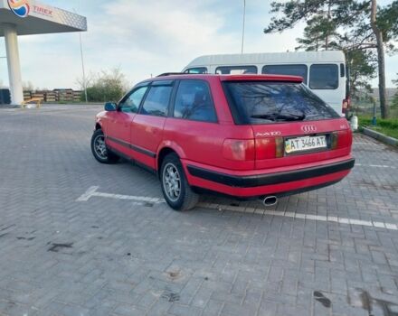 Красный Ауди 100, объемом двигателя 0 л и пробегом 380 тыс. км за 2673 $, фото 1 на Automoto.ua