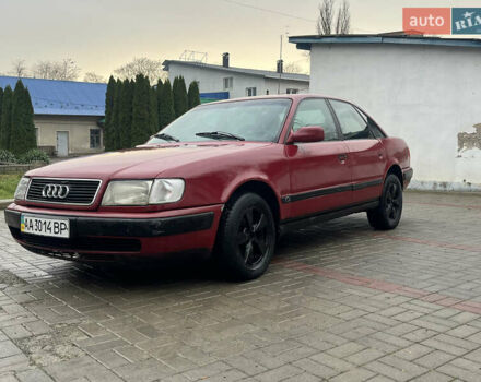 Червоний Ауді 100, об'ємом двигуна 2.3 л та пробігом 400 тис. км за 2300 $, фото 1 на Automoto.ua