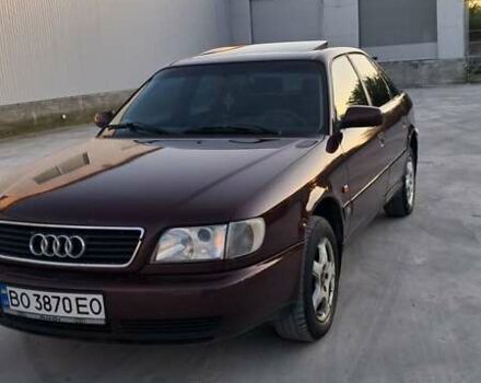 Червоний Ауді 100, об'ємом двигуна 2 л та пробігом 199 тис. км за 2600 $, фото 1 на Automoto.ua