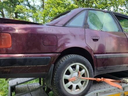 Червоний Ауді 100, об'ємом двигуна 2.6 л та пробігом 353 тис. км за 754 $, фото 1 на Automoto.ua