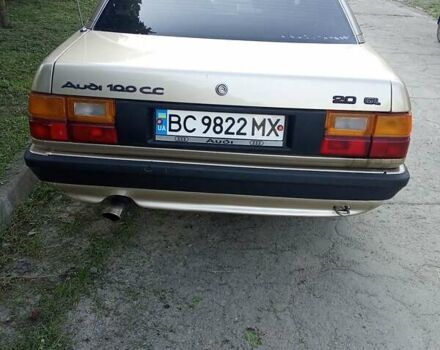 Желтый Ауди 100, объемом двигателя 2 л и пробегом 431 тыс. км за 1200 $, фото 7 на Automoto.ua