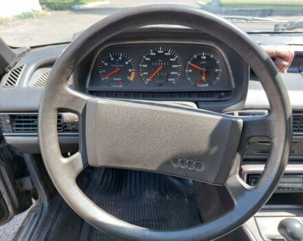 Серый Ауди 100, объемом двигателя 2.2 л и пробегом 354 тыс. км за 1200 $, фото 11 на Automoto.ua