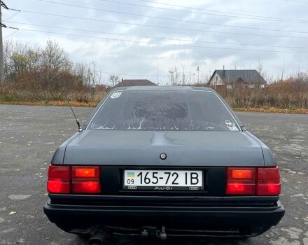 Серый Ауди 100, объемом двигателя 1.8 л и пробегом 338 тыс. км за 1000 $, фото 1 на Automoto.ua