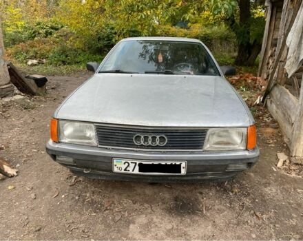 Серый Ауди 100, объемом двигателя 2.2 л и пробегом 307 тыс. км за 1600 $, фото 1 на Automoto.ua