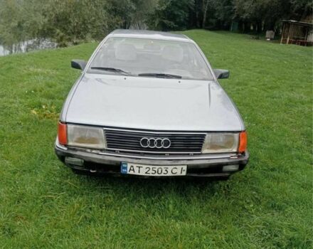 Серый Ауди 100, объемом двигателя 1.8 л и пробегом 306 тыс. км за 800 $, фото 2 на Automoto.ua