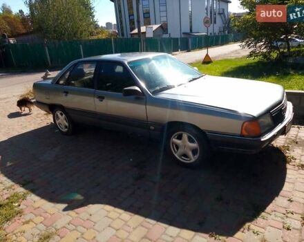 Серый Ауди 100, объемом двигателя 2 л и пробегом 480 тыс. км за 1350 $, фото 4 на Automoto.ua