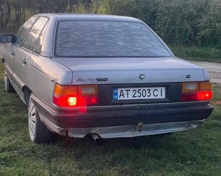 Серый Ауди 100, объемом двигателя 1.8 л и пробегом 306 тыс. км за 1100 $, фото 4 на Automoto.ua