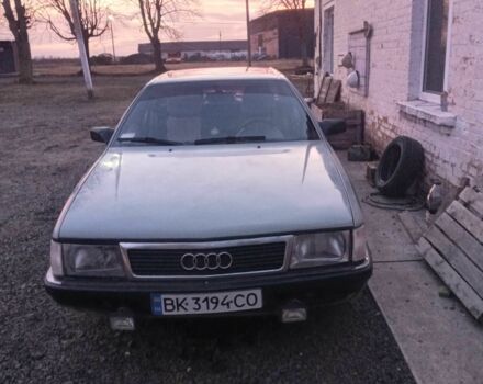 Серый Ауди 100, объемом двигателя 2 л и пробегом 340 тыс. км за 2619 $, фото 2 на Automoto.ua