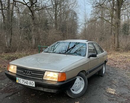 Серый Ауди 100, объемом двигателя 2 л и пробегом 300 тыс. км за 1850 $, фото 1 на Automoto.ua