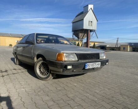 Серый Ауди 100, объемом двигателя 1.8 л и пробегом 290 тыс. км за 1500 $, фото 1 на Automoto.ua