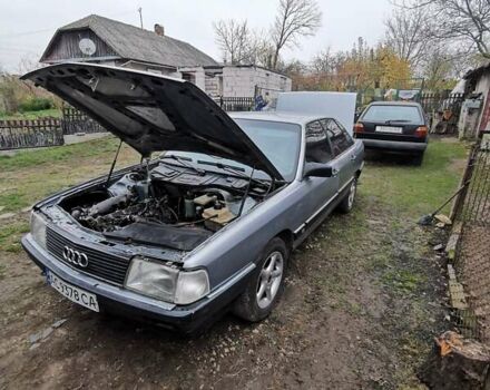 Серый Ауди 100, объемом двигателя 1.99 л и пробегом 500 тыс. км за 1000 $, фото 3 на Automoto.ua