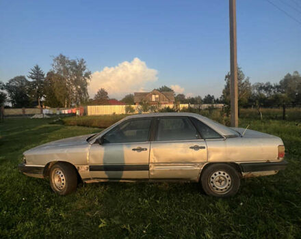 Серый Ауди 100, объемом двигателя 2 л и пробегом 200 тыс. км за 550 $, фото 2 на Automoto.ua