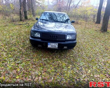 Серый Ауди 100, объемом двигателя 2.2 л и пробегом 367 тыс. км за 2100 $, фото 1 на Automoto.ua