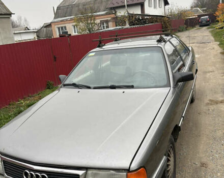 Серый Ауди 100, объемом двигателя 2.21 л и пробегом 400 тыс. км за 1500 $, фото 4 на Automoto.ua