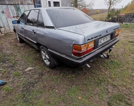 Серый Ауди 100, объемом двигателя 1.99 л и пробегом 500 тыс. км за 1000 $, фото 2 на Automoto.ua