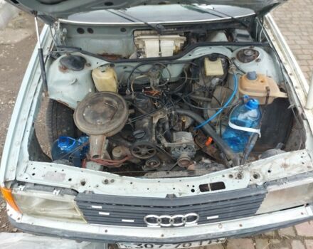 Серый Ауди 100, объемом двигателя 1.8 л и пробегом 120 тыс. км за 100 $, фото 7 на Automoto.ua