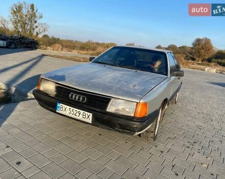 Серый Ауди 100, объемом двигателя 2 л и пробегом 382 тыс. км за 850 $, фото 2 на Automoto.ua