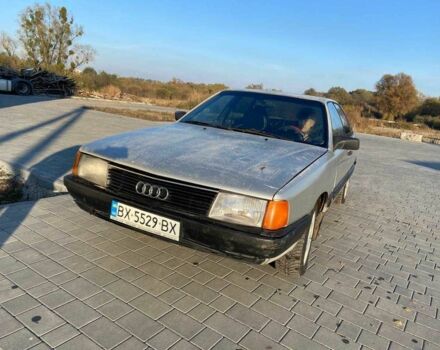 Серый Ауди 100, объемом двигателя 2 л и пробегом 382 тыс. км за 850 $, фото 2 на Automoto.ua