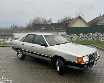 Серый Ауди 100, объемом двигателя 1.8 л и пробегом 320 тыс. км за 1299 $, фото 2 на Automoto.ua