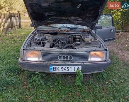 Серый Ауди 100, объемом двигателя 2.2 л и пробегом 333 тыс. км за 600 $, фото 4 на Automoto.ua