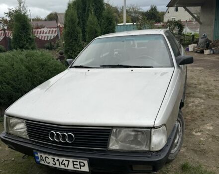 Серый Ауди 100, объемом двигателя 2.3 л и пробегом 295 тыс. км за 1550 $, фото 1 на Automoto.ua