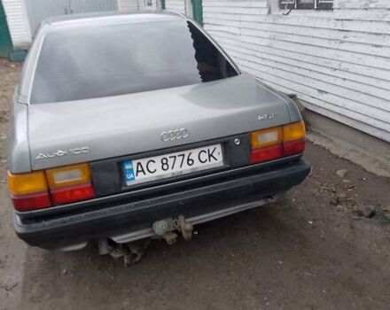 Серый Ауди 100, объемом двигателя 2 л и пробегом 350 тыс. км за 1500 $, фото 1 на Automoto.ua