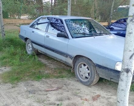 Серый Ауди 100, объемом двигателя 2 л и пробегом 275 тыс. км за 1600 $, фото 2 на Automoto.ua