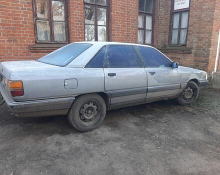 Серый Ауди 100, объемом двигателя 1.8 л и пробегом 349 тыс. км за 1100 $, фото 3 на Automoto.ua