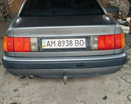Серый Ауди 100, объемом двигателя 2.8 л и пробегом 386 тыс. км за 2700 $, фото 2 на Automoto.ua