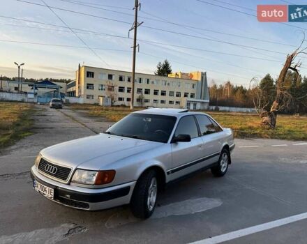 Серый Ауди 100, объемом двигателя 2.37 л и пробегом 520 тыс. км за 3300 $, фото 12 на Automoto.ua