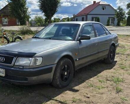 Серый Ауди 100, объемом двигателя 2.3 л и пробегом 350 тыс. км за 1599 $, фото 3 на Automoto.ua