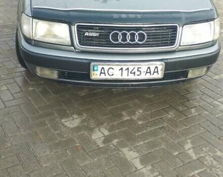 Серый Ауди 100, объемом двигателя 2.3 л и пробегом 448 тыс. км за 2400 $, фото 1 на Automoto.ua
