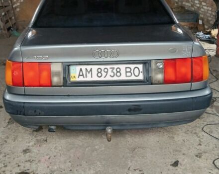 Серый Ауди 100, объемом двигателя 2.8 л и пробегом 260 тыс. км за 2800 $, фото 1 на Automoto.ua