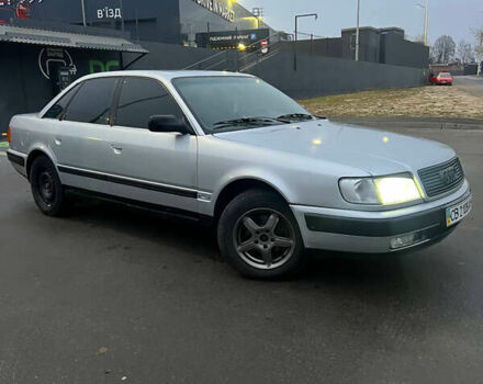 Сірий Ауді 100, об'ємом двигуна 1.98 л та пробігом 350 тис. км за 1950 $, фото 1 на Automoto.ua