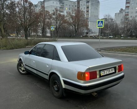 Серый Ауди 100, объемом двигателя 2 л и пробегом 460 тыс. км за 1950 $, фото 3 на Automoto.ua