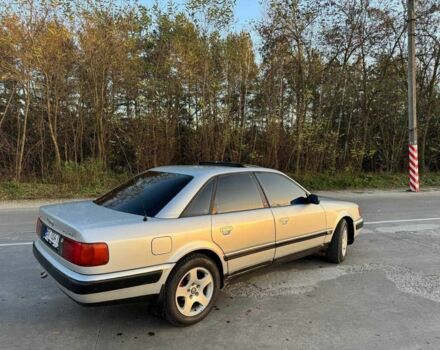 Серый Ауди 100, объемом двигателя 2.4 л и пробегом 520 тыс. км за 3300 $, фото 1 на Automoto.ua