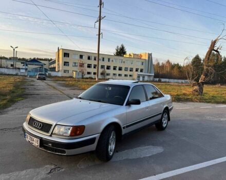 Серый Ауди 100, объемом двигателя 2.4 л и пробегом 520 тыс. км за 3300 $, фото 2 на Automoto.ua